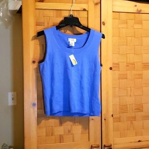 "Talbots" Blue / Purple Vest 🍉